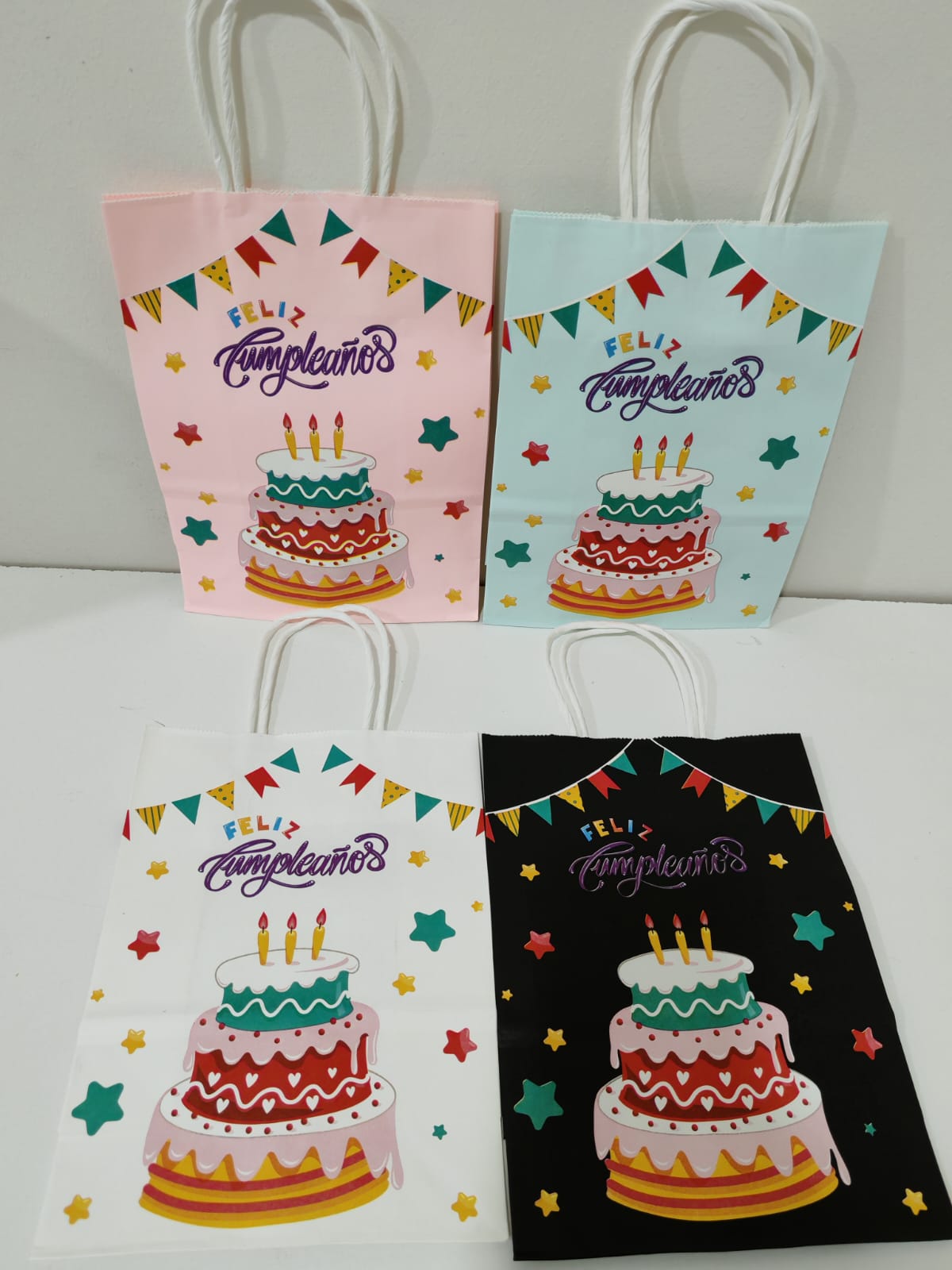 Bolsa para regalo de cumpleaños