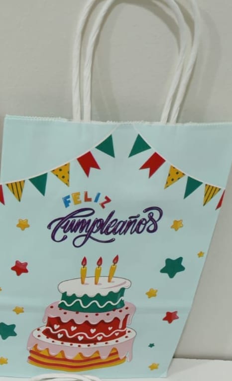Bolsa para Regalo de Cumpleaños - 16x22 cm