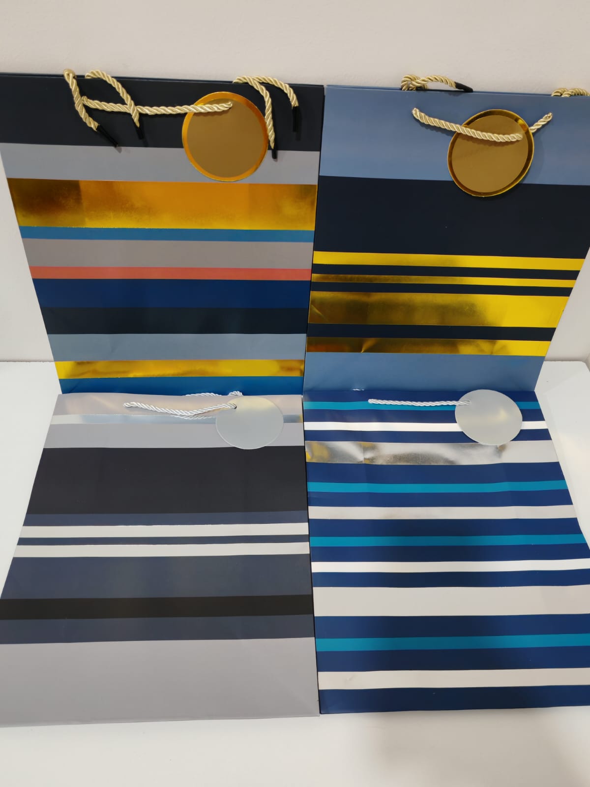 Bolsa para regalo metalizada