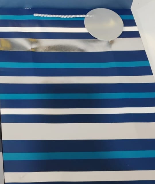 Bolsa para regalo metalizada