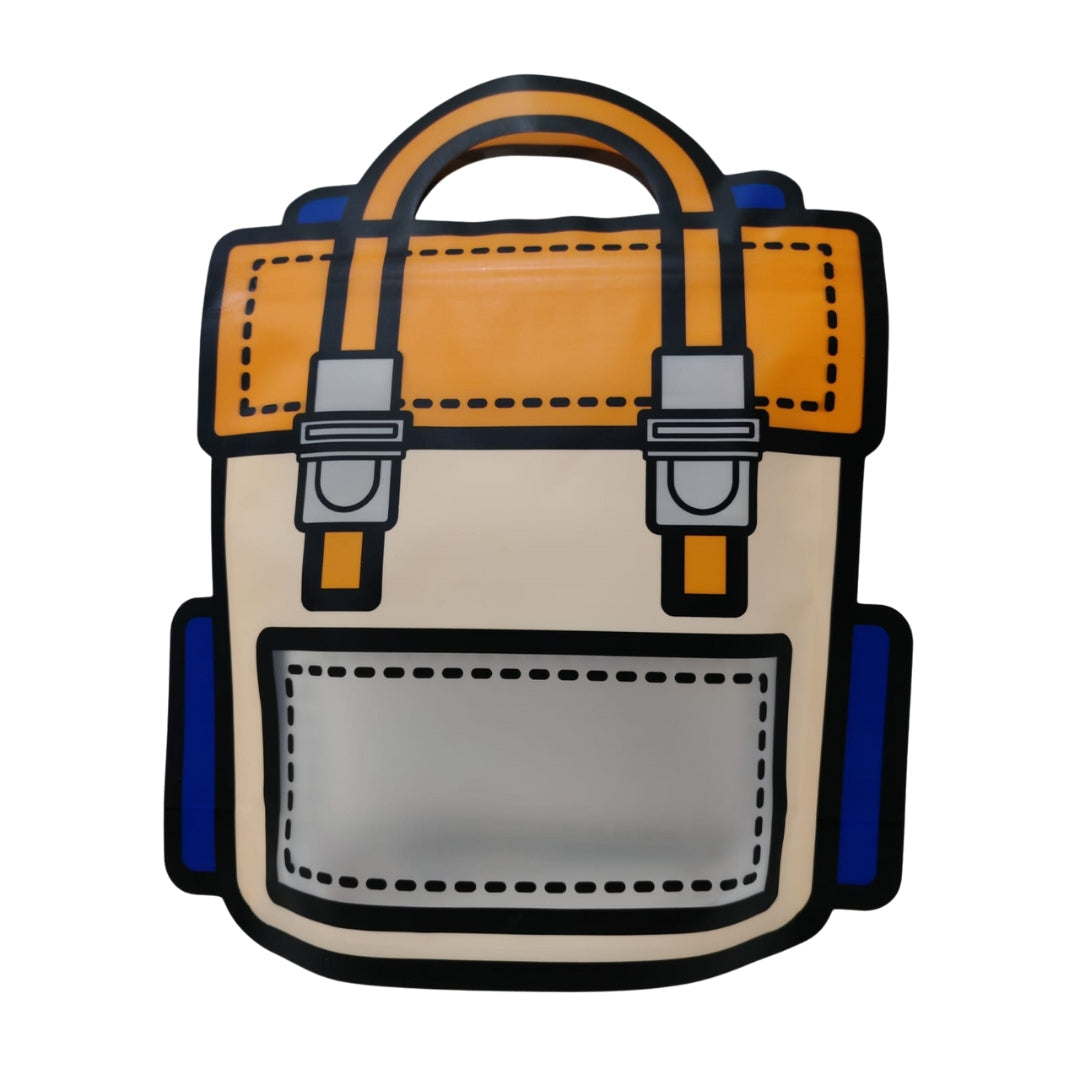 Bolsa para sorpresas infantiles diseño de mochila