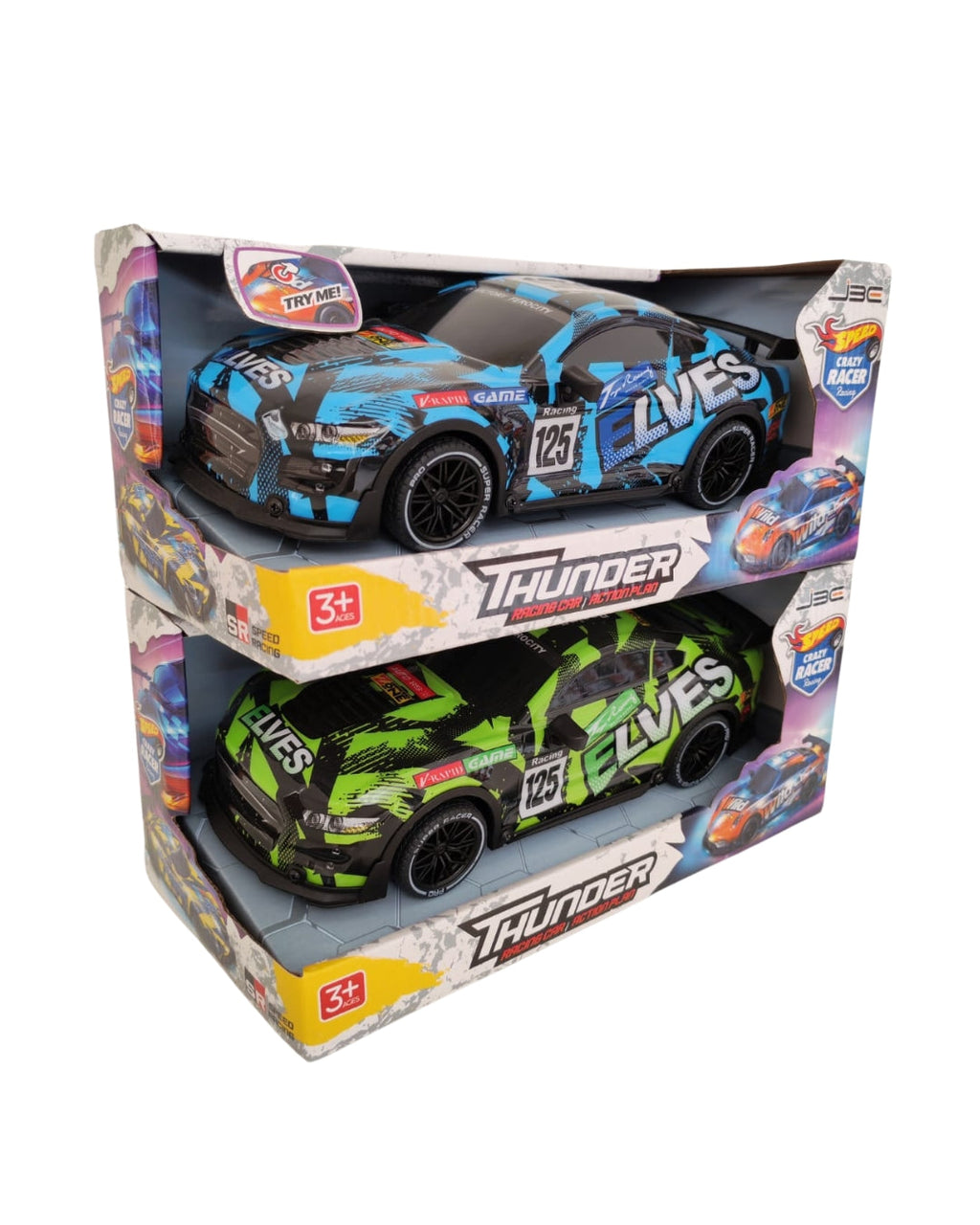 Carro Deportivo con Carrocería Luminosa - Thunder