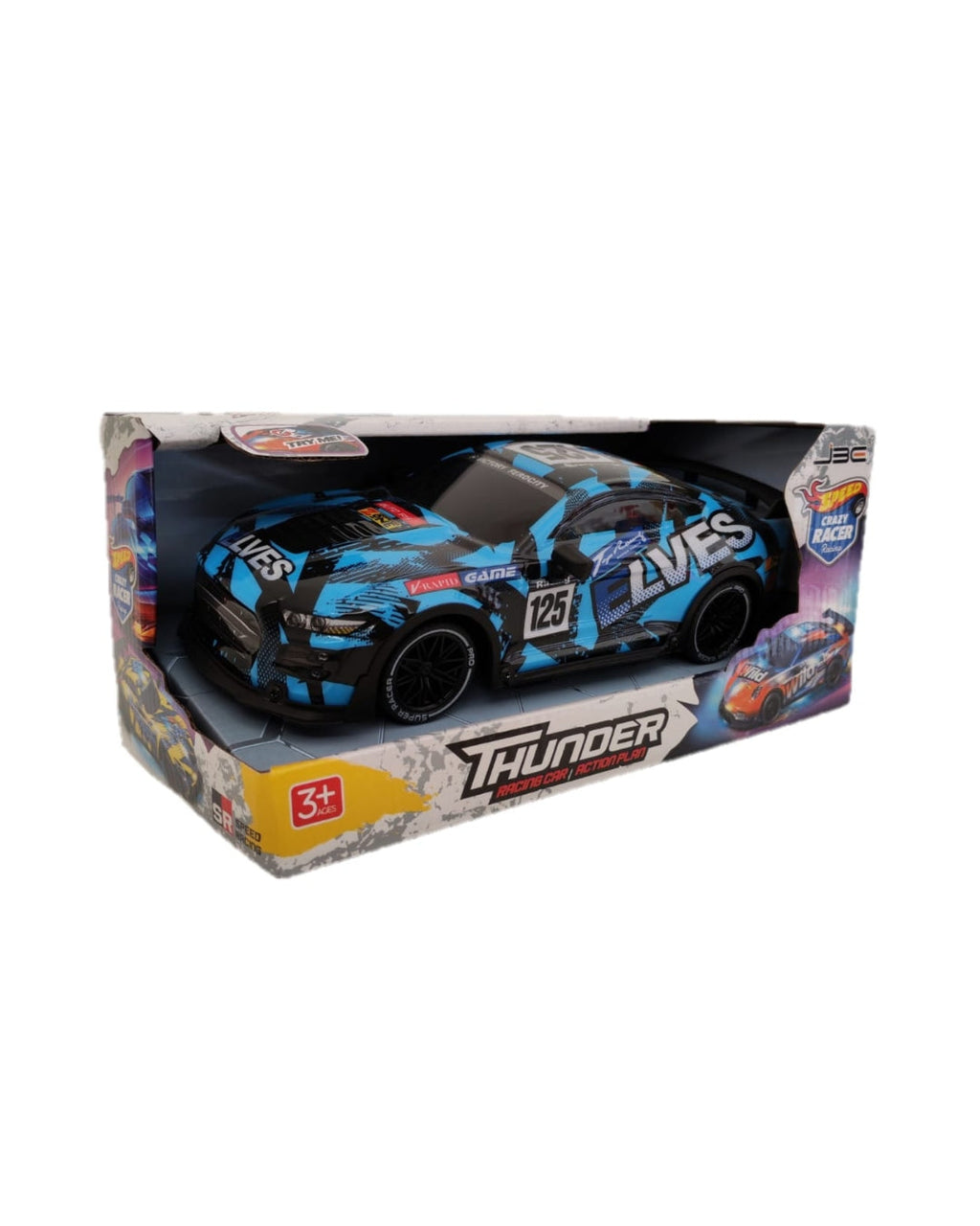 Carro Deportivo con Carrocería Luminosa - Thunder
