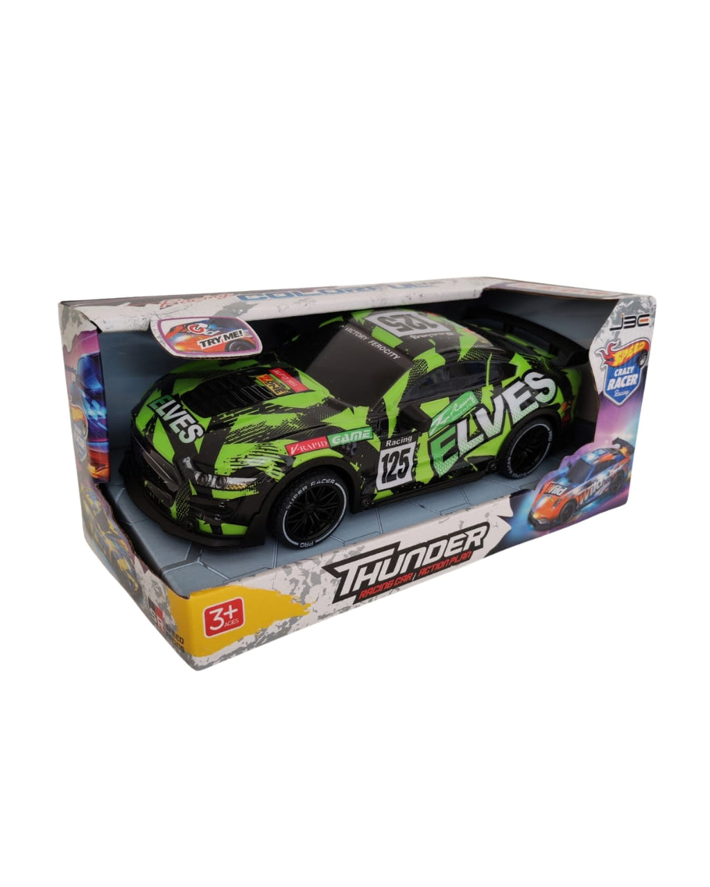 Carro Deportivo con Carrocería Luminosa - Thunder