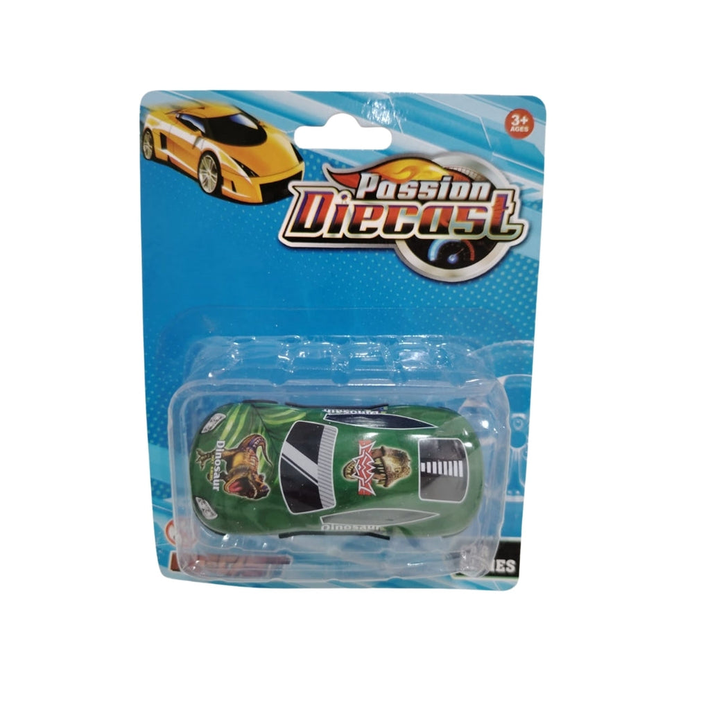 Carrito Metálico con Diseño de Dinosaurio