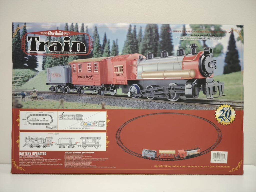 Tren Infantil de Juguete con Pista