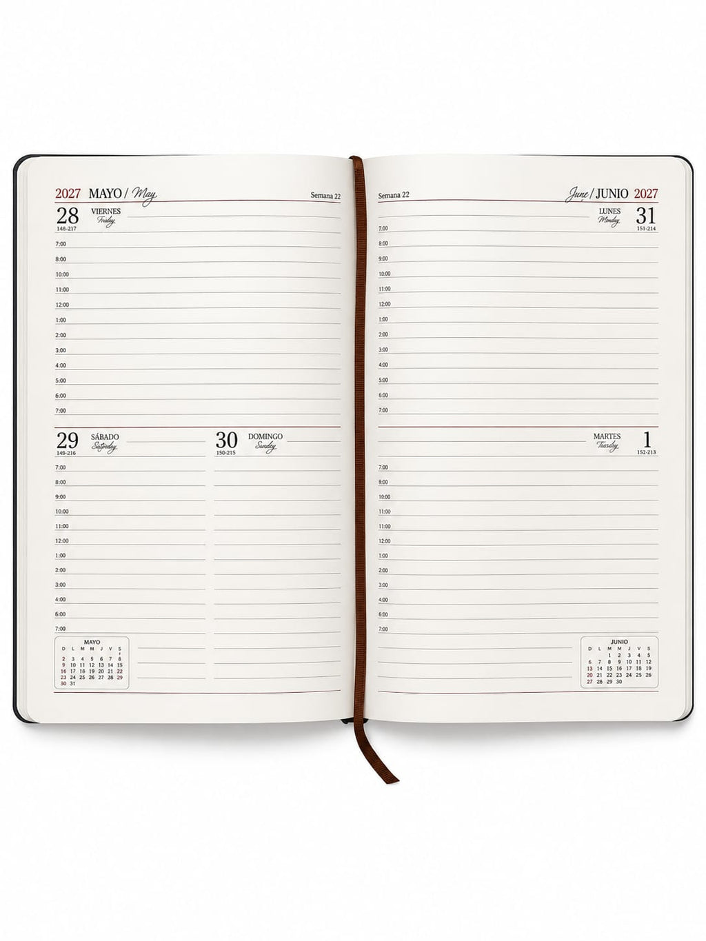 Agenda de Escritorio 2027