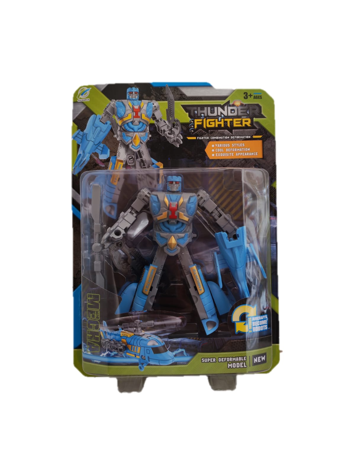 Helicóptero Transformer - Thunder Fighter