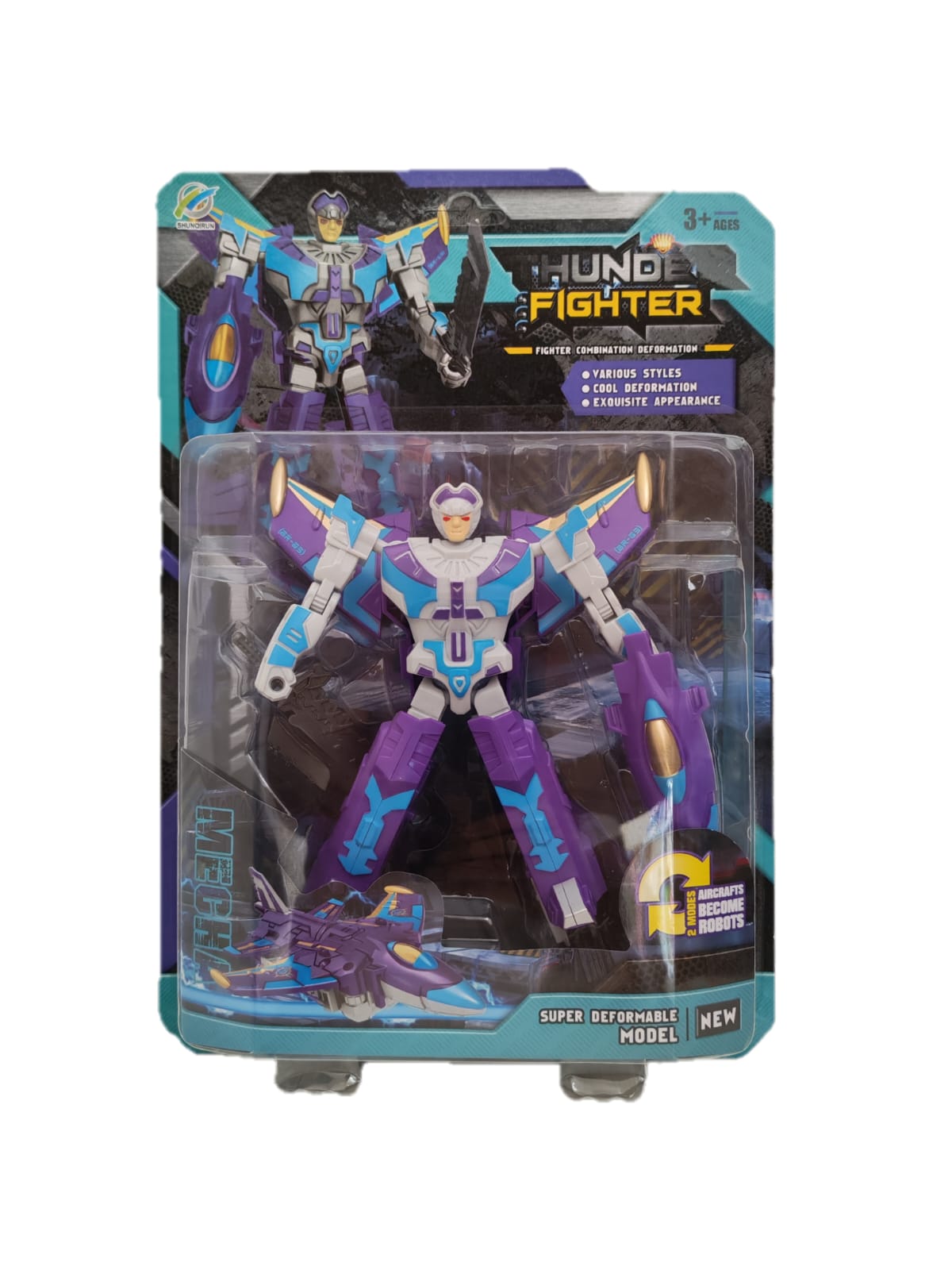 Avión Transformer - Thunder Fighter