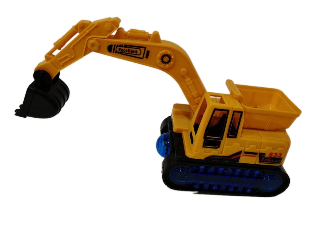 Excavadora de Juguete Infantil con Luz y Música
