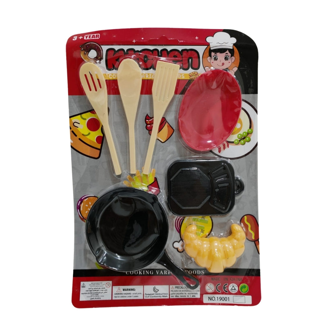 Set de Utensilios de Cocina de Juguete - Serie Kitchen