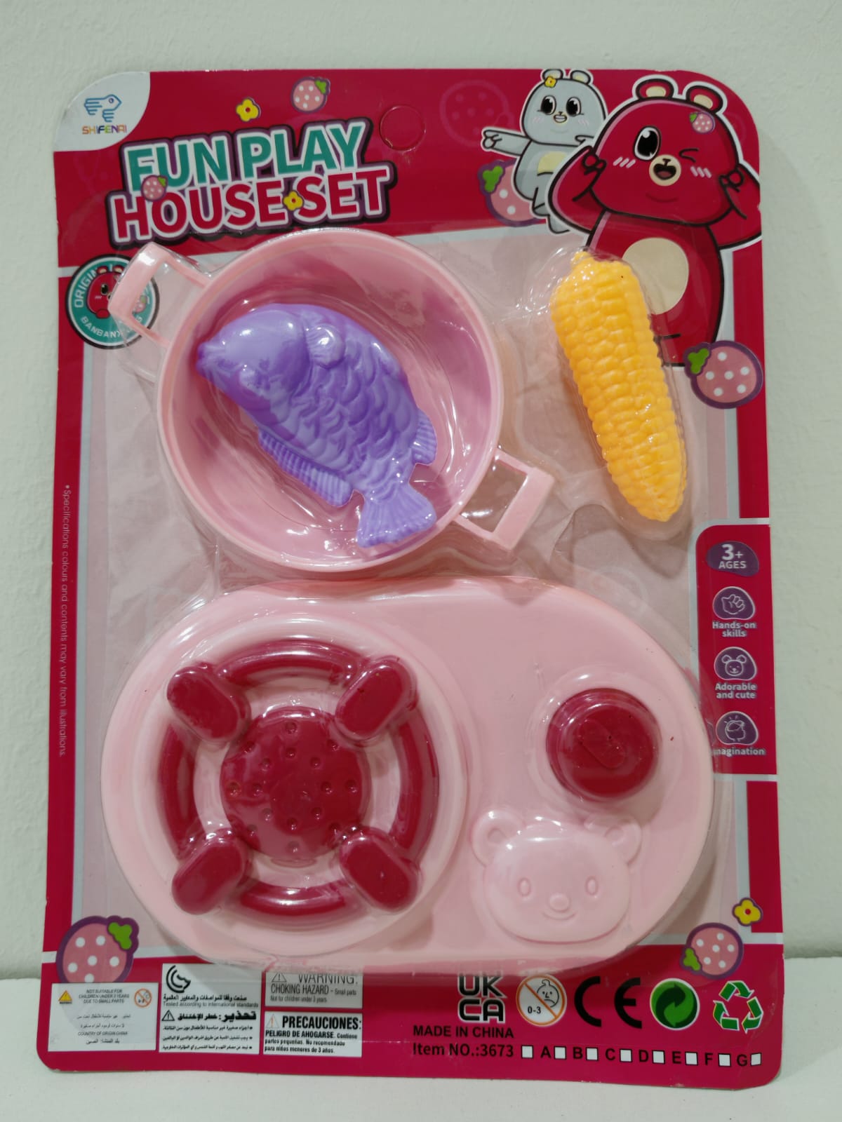 Trastecitos de Cocina Infantil - Fun Play
