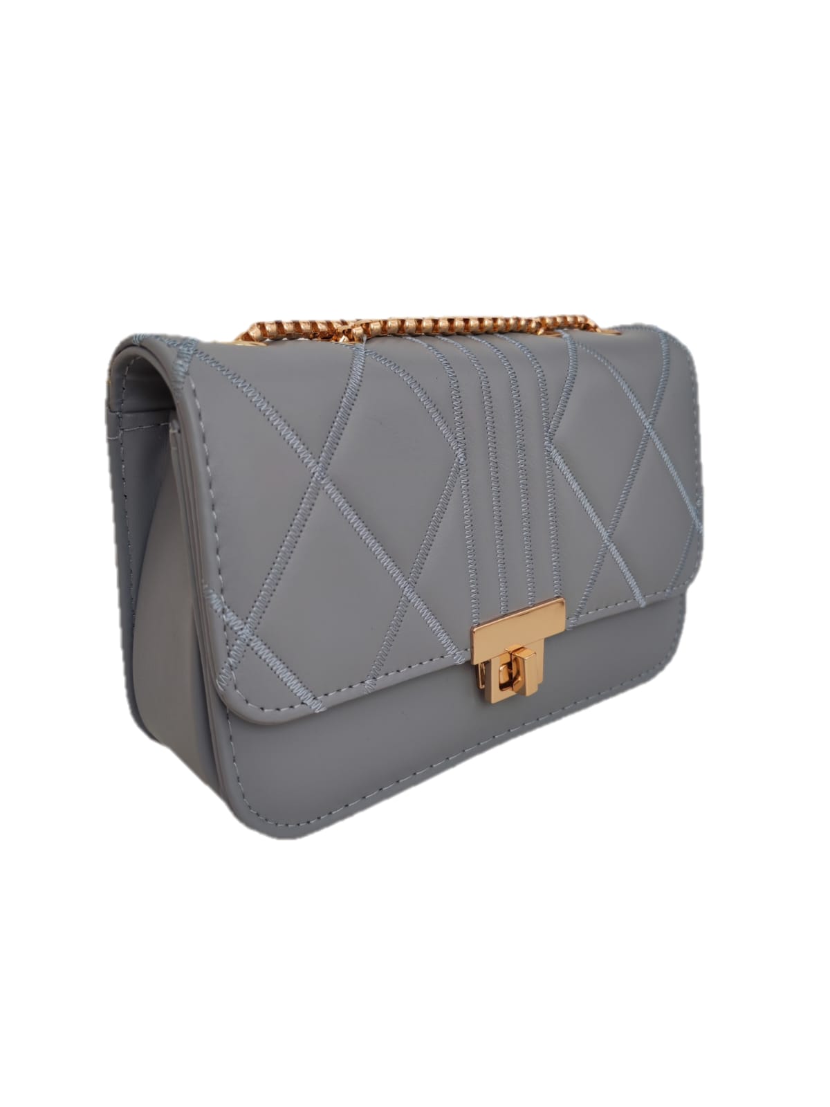 Cartera con Diseño de Rombos para Dama
