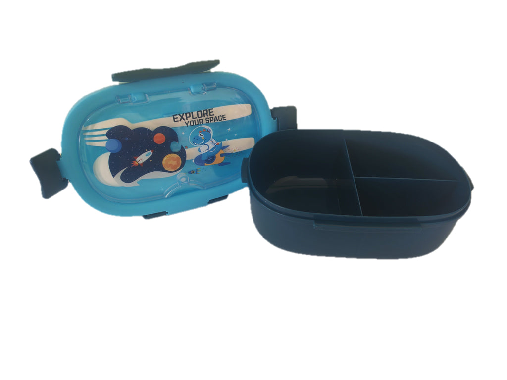 Lonchera Plástica Tipo Bento