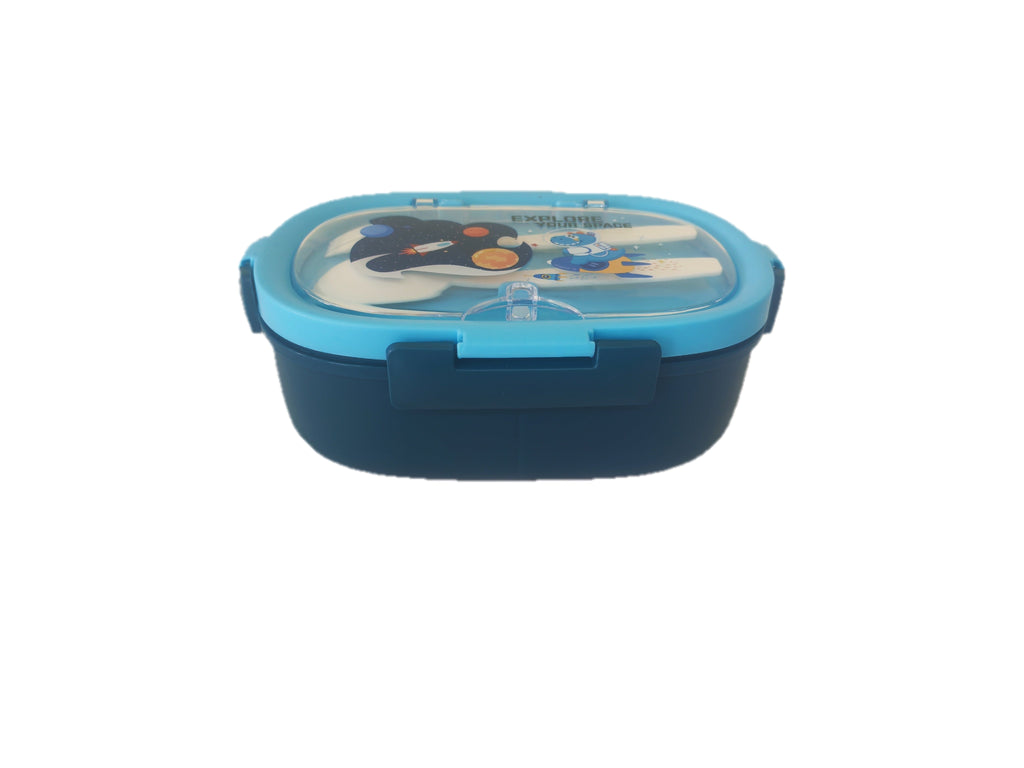 Lonchera Plástica Tipo Bento
