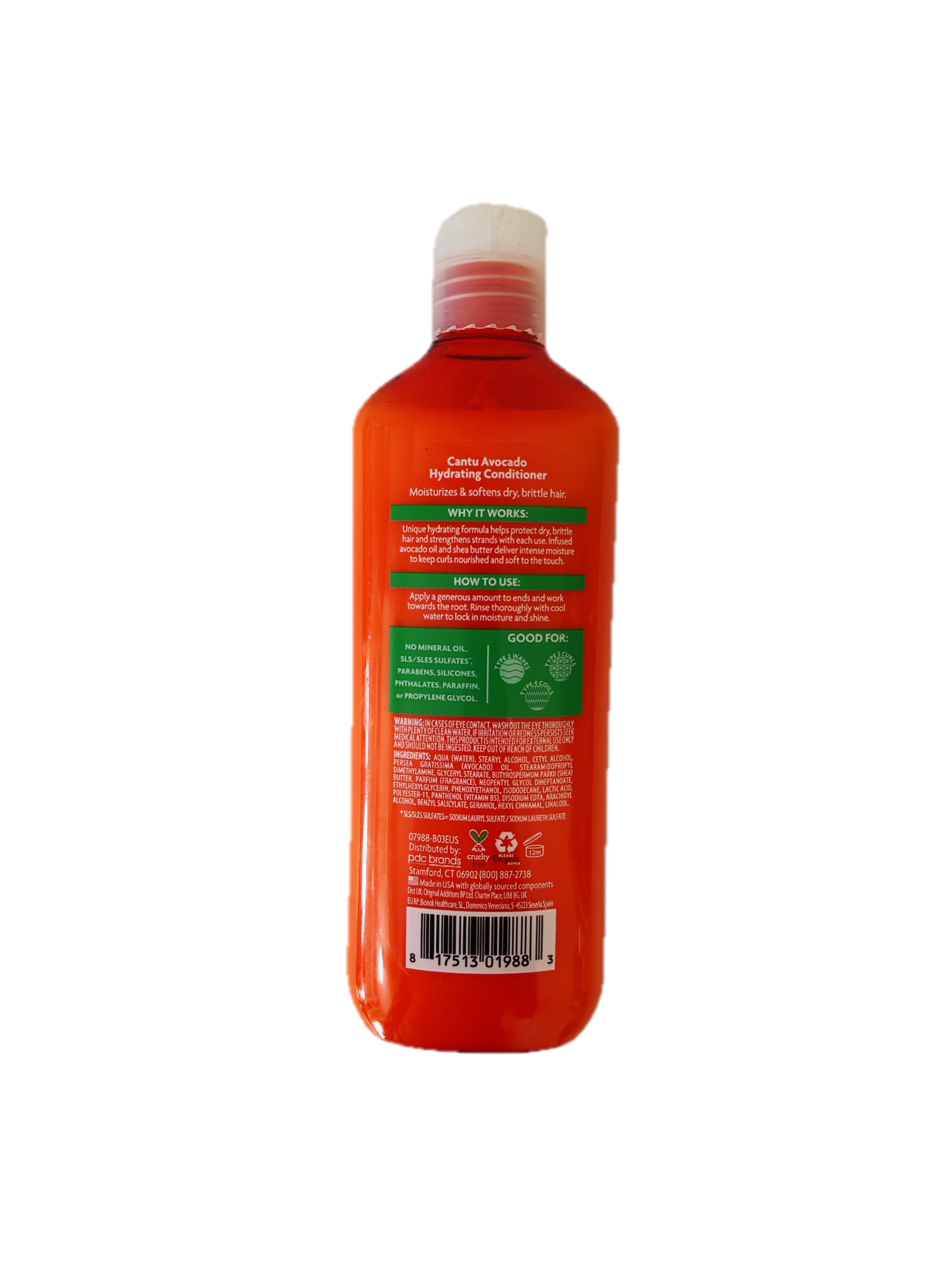 Acondicionador en crema de aguacate Cantu 400 ml