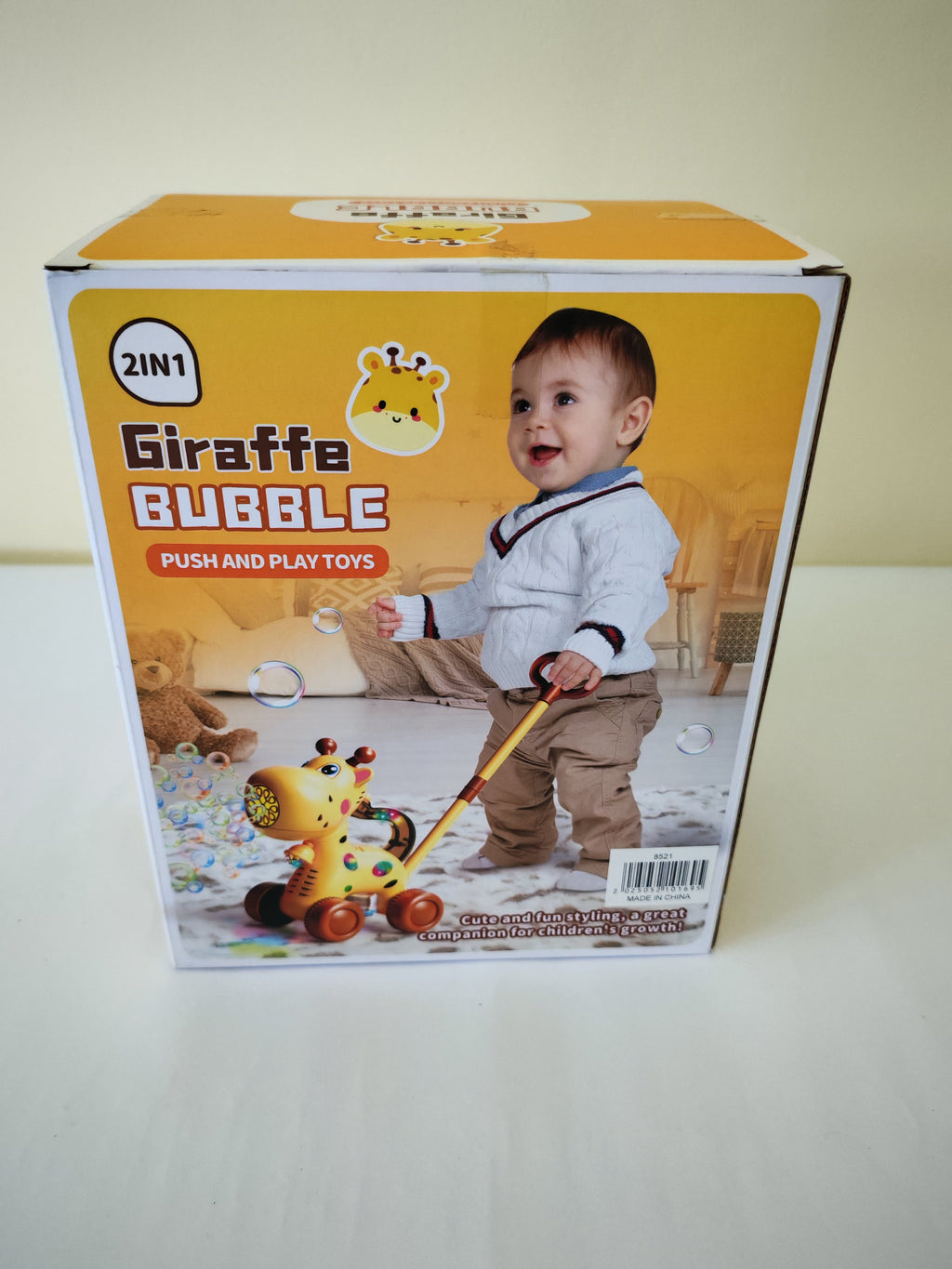 Jirafa Lanza Burbujas para Niños