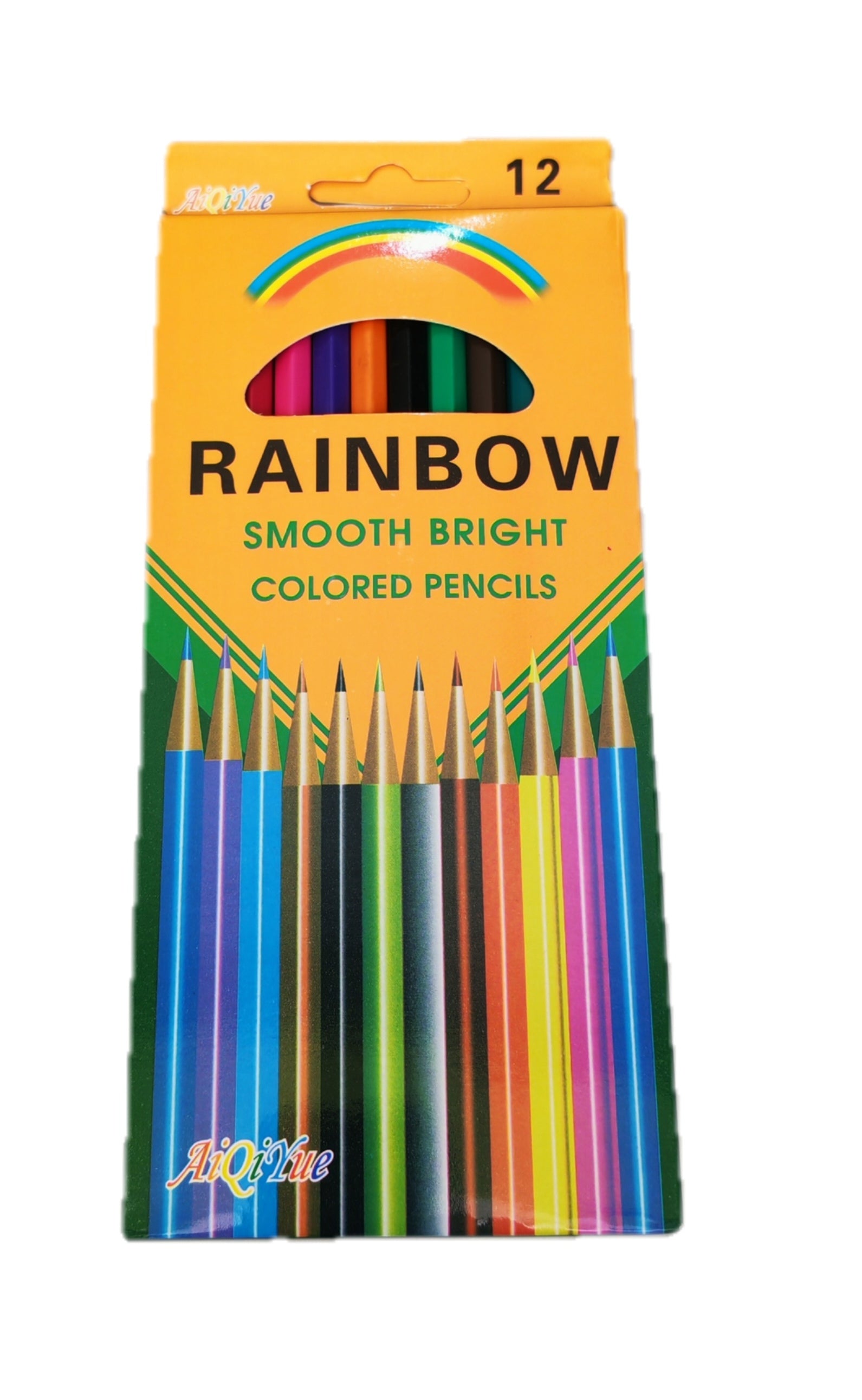 Crayones de Madera Largos - 12 colores