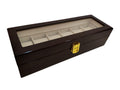 Caja de Madera sin Llave para 6 Relojes