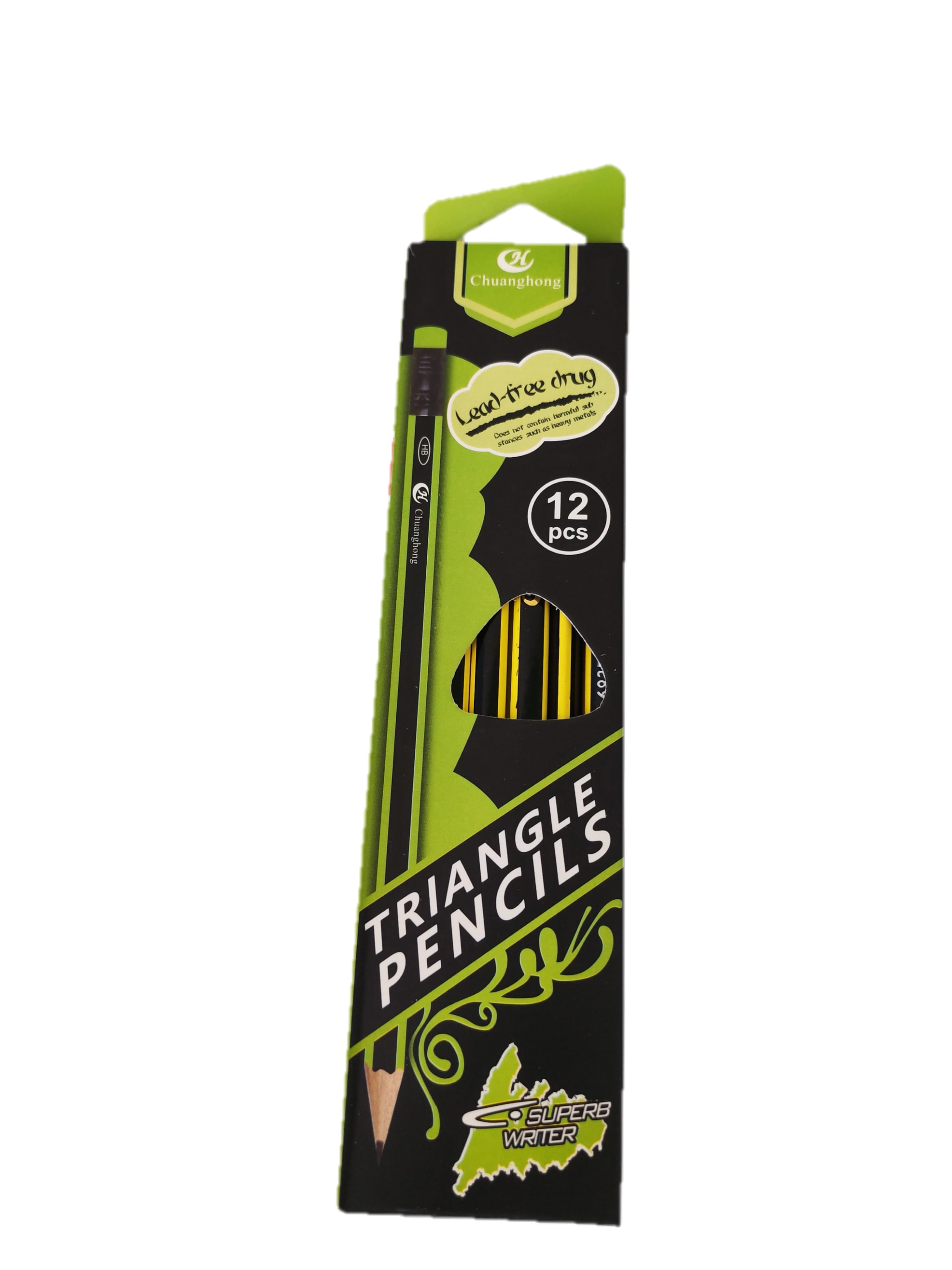 Lápiz de Madera Triangulares